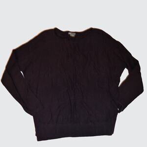 Vince Large women's dark purple light weight sweater